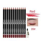 12 Colors Eye Makeup set Eyeliner Pencil Waterproof Beauty Eyes Liner
