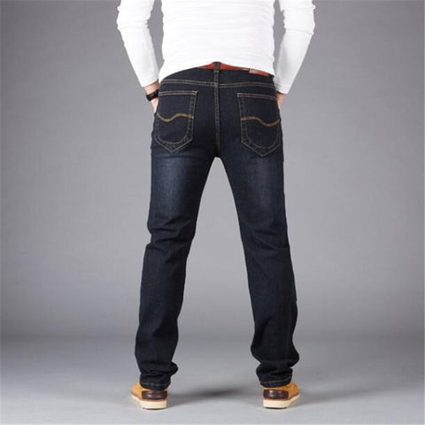 Plus Size 44 46 48 50 Men's Jeans Casual Denim
