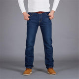 Plus Size 44 46 48 50 Men's Jeans Casual Denim