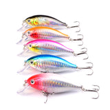 5 piece Crank Bait Fishing Lures Free + Shipping