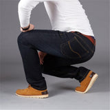 Plus Size 44 46 48 50 Men's Jeans Casual Denim