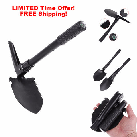 Mini Folding Camping Shovel Multi Tool