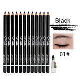 12 Colors Eye Makeup set Eyeliner Pencil Waterproof Beauty Eyes Liner