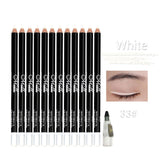 12 Colors Eye Makeup set Eyeliner Pencil Waterproof Beauty Eyes Liner